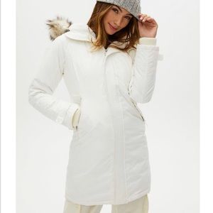 TNA SUMMIT PARKA Birch White